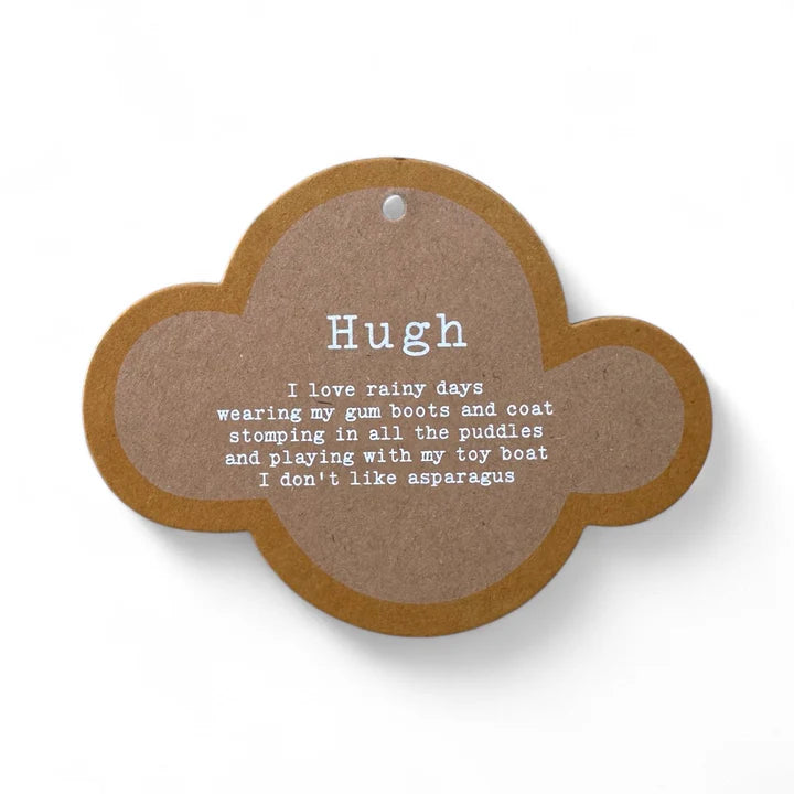 And The Little Dog Laughed | Hugh Rabbit Soft Toy | 20cm