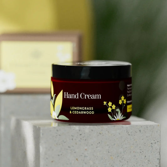 The Handmade Soap Company | Hand Cream | Lemongrass & Cedarwood | 50G