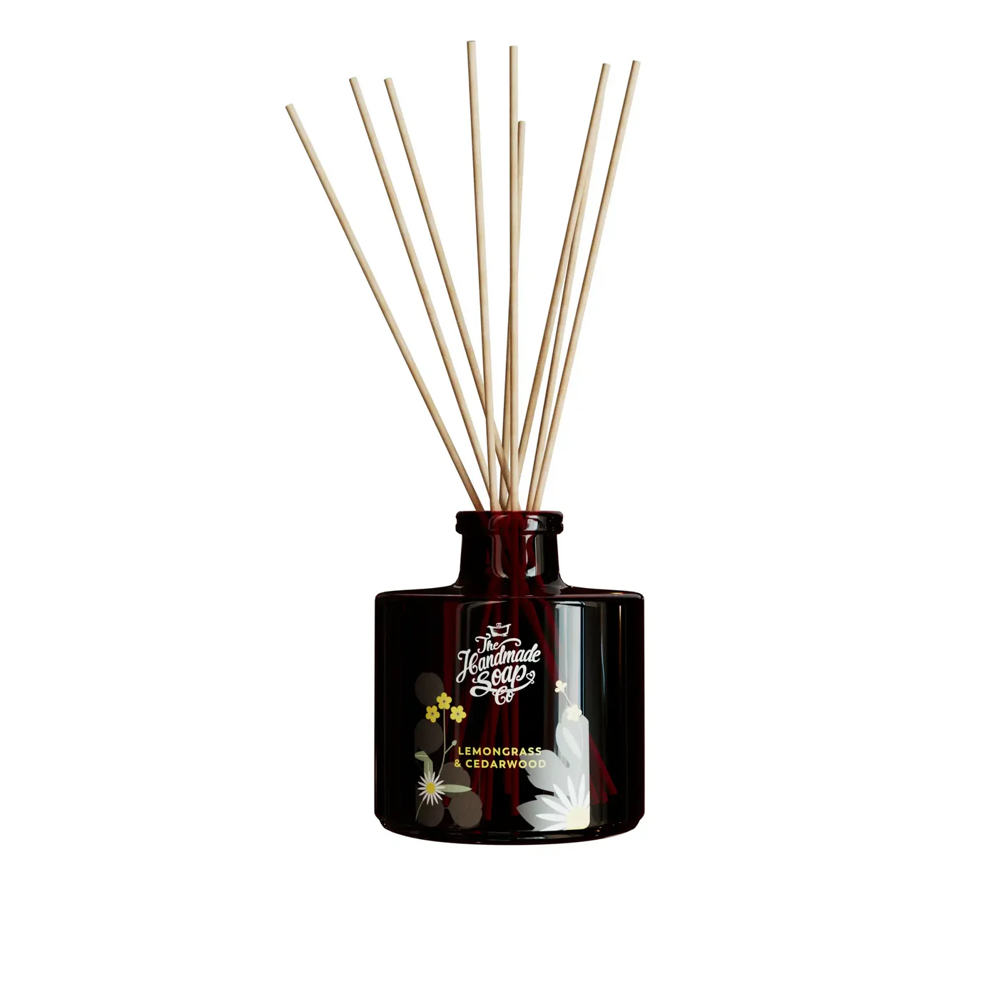 The Handmade Soap Company | Reed Fragrance Diffuser | Lemongrass & Cedarwood