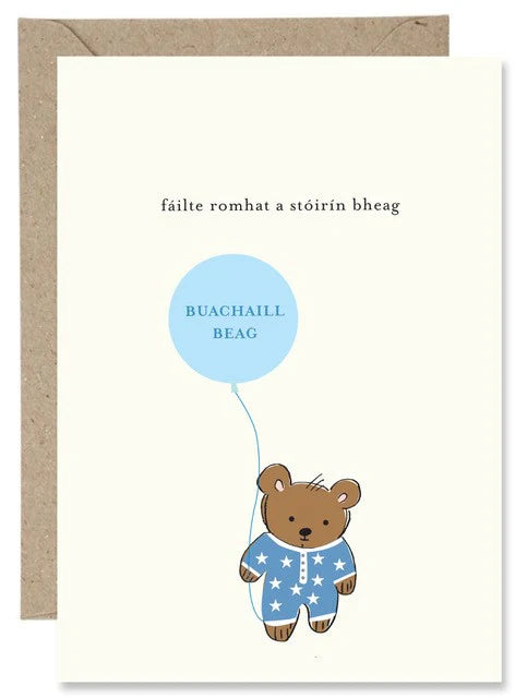 The Paper Gull | Baby Boy | 'Failte Romhat A Stoirin Bheag'