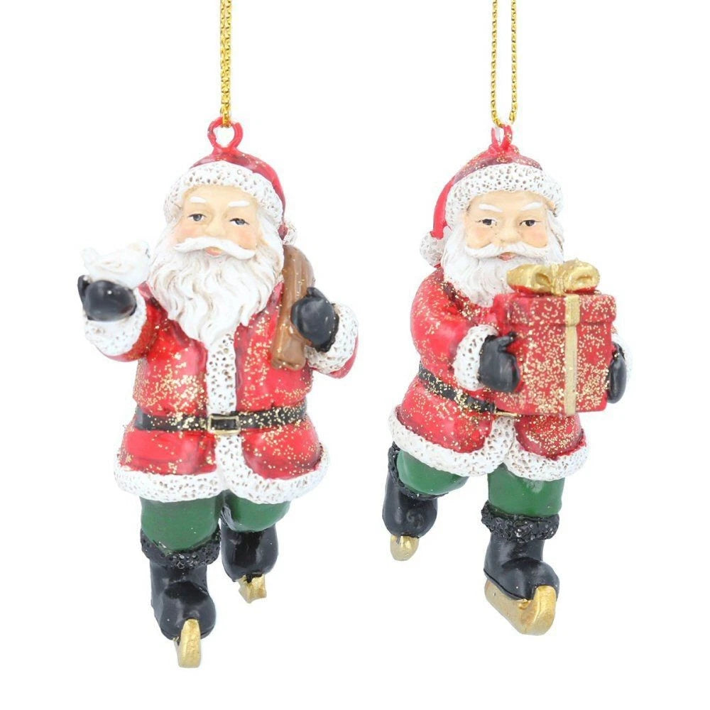Resin Skating Santa Dec