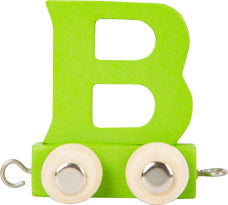 Personalised Name Train | Letter B | Green