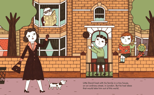 LITTLE PEOPLE BIG DREAMS: DAVID BOWIE (HB)