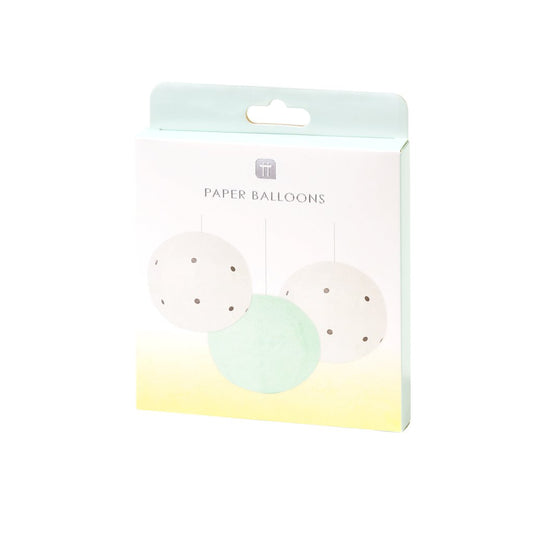 Born To Be Loved Paper Balloons