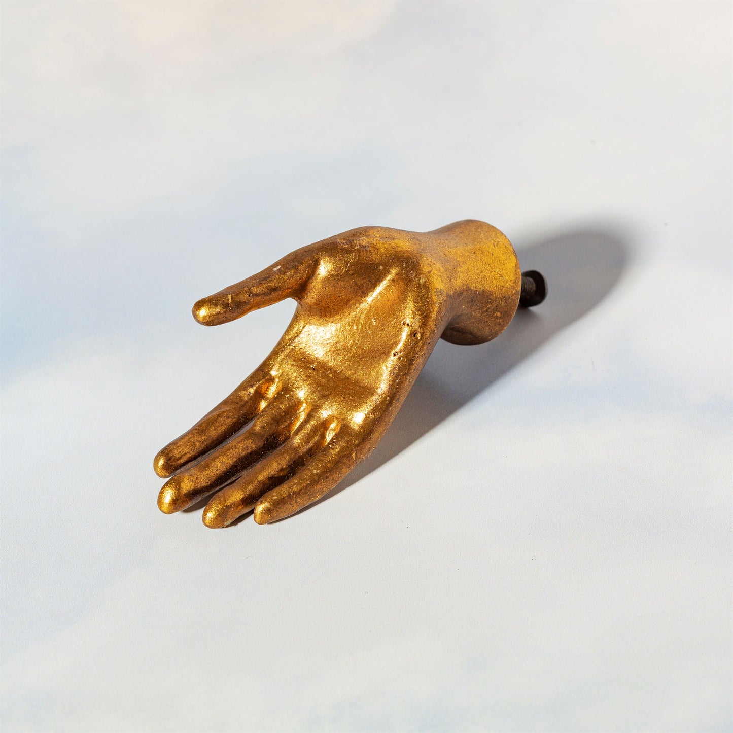 GOLD HAND DRAWER KNOB