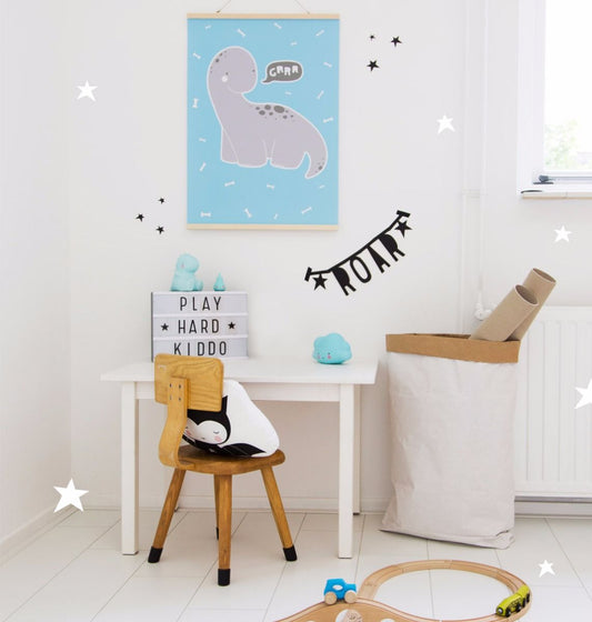 Poster: Baby Brontosaurus