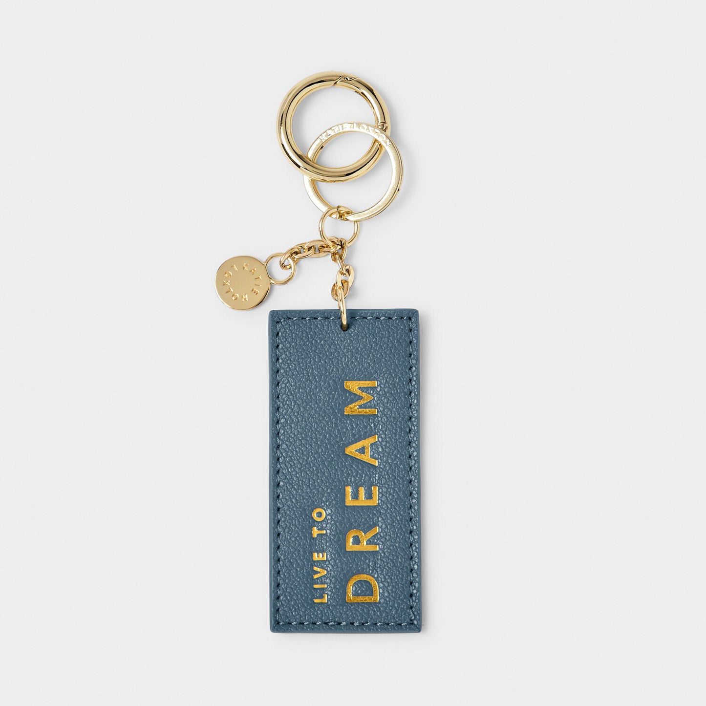 Chain Keyring | Live To Dream | Navy | Katie Loxton