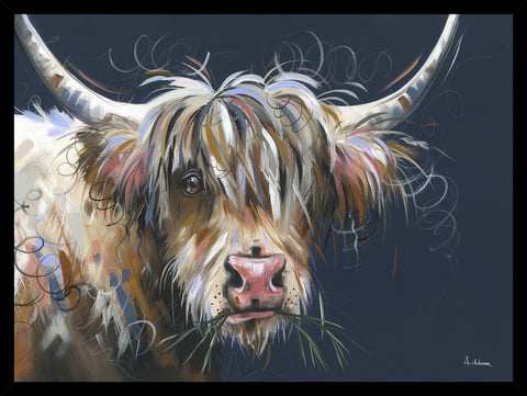 Highland Moo By Ashley Saunders