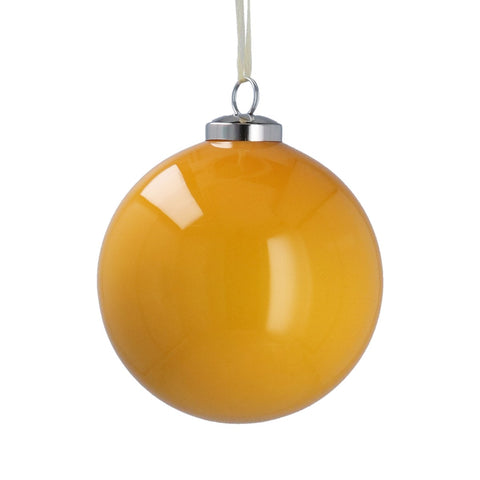 Large Yellow Pearl Bauble