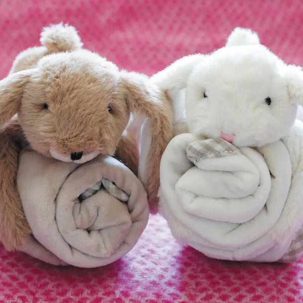Bunny Baby Soother Comforter | Brown