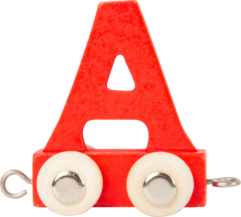 Personalised Name Train | Letter A | Red