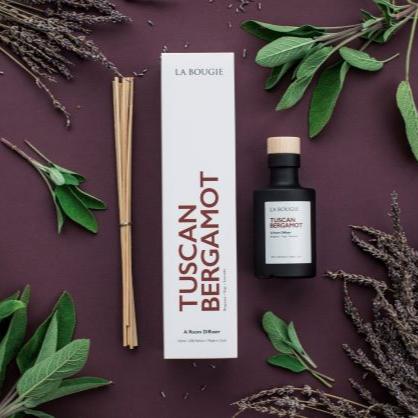 La Bougie | Tuscan Bergamot | Room Diffuser