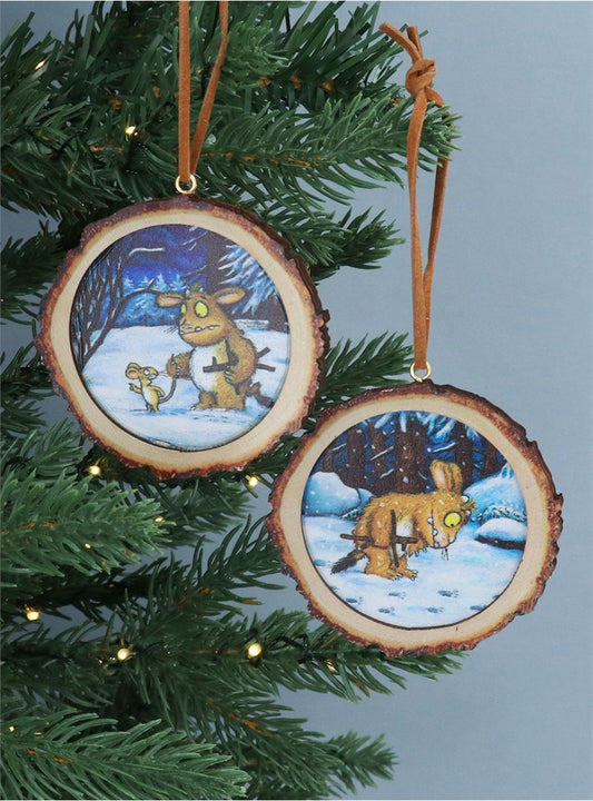 Gruffalos Child Wood Log Decoration