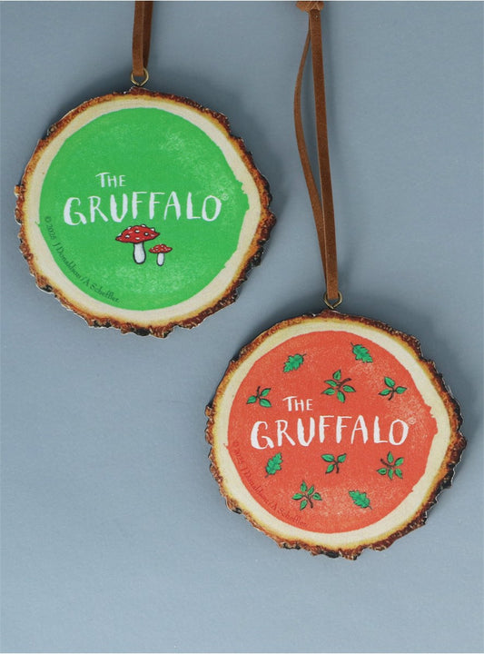 Gruffalo Wood Log Decoration