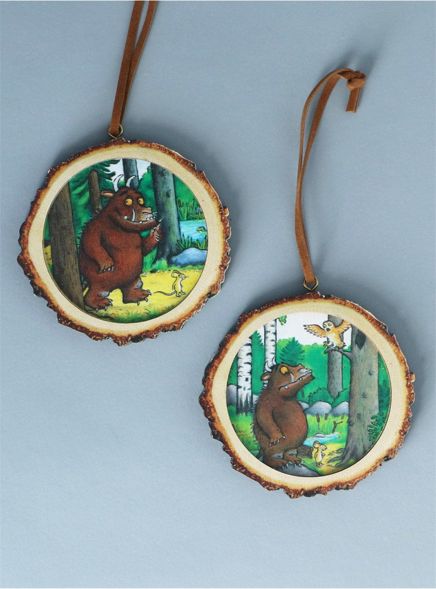Gruffalo Wood Log Decoration