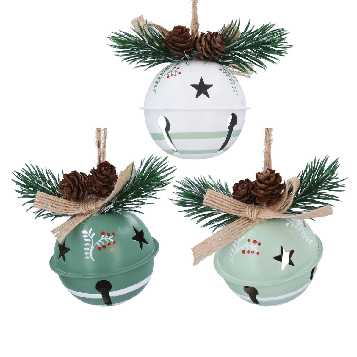 Hanging Decoration | Bell with Fir Sprigs