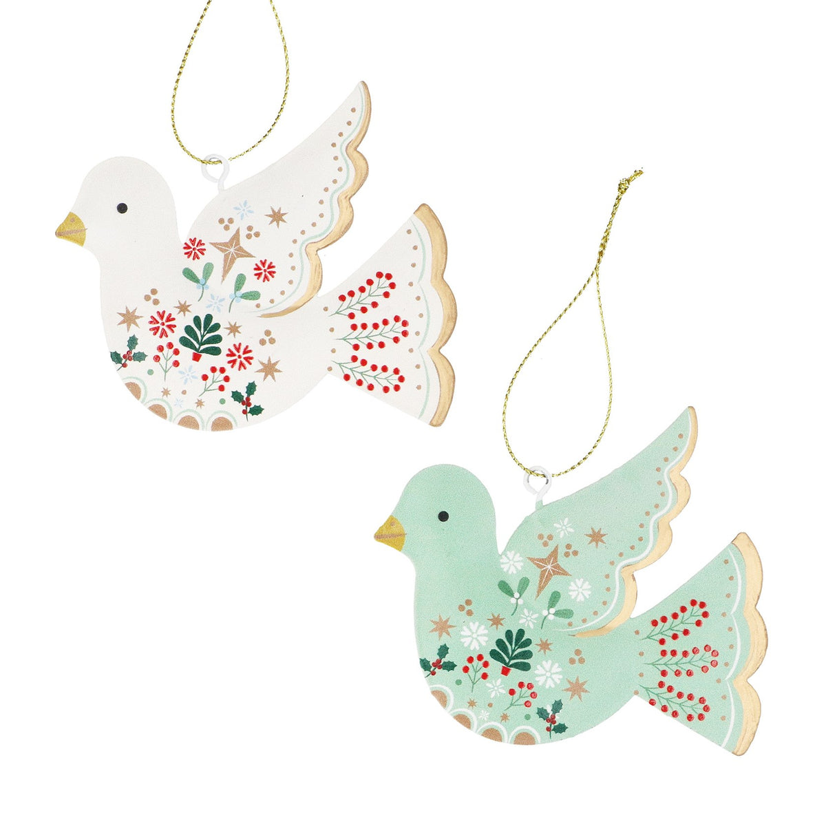 Tin Bird 8cm Alpine