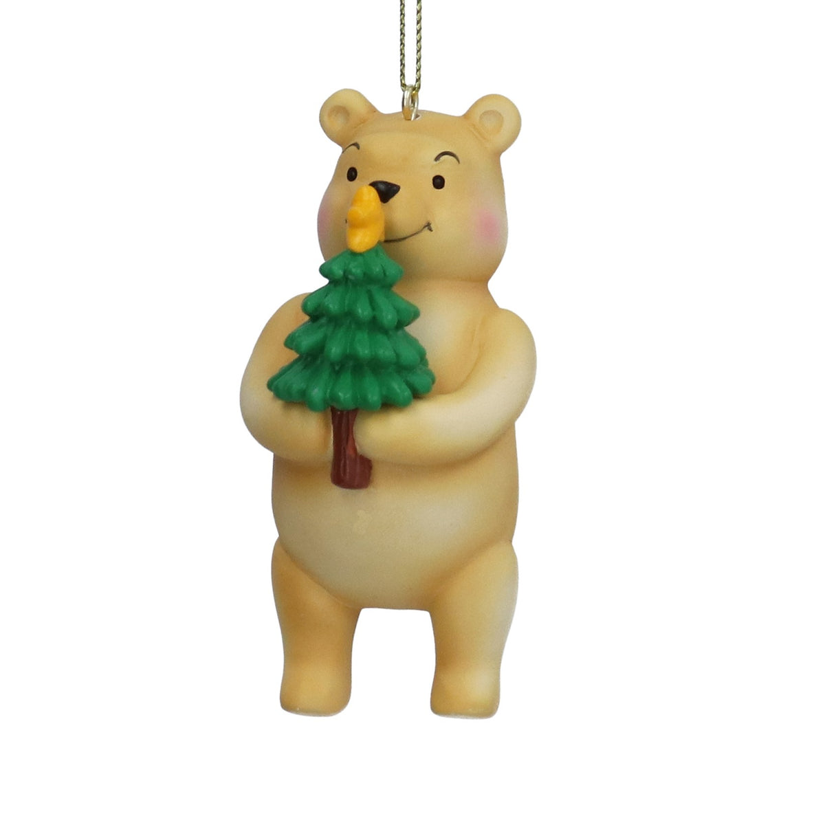 Resin Winnie The Pooh With Tree Decoration