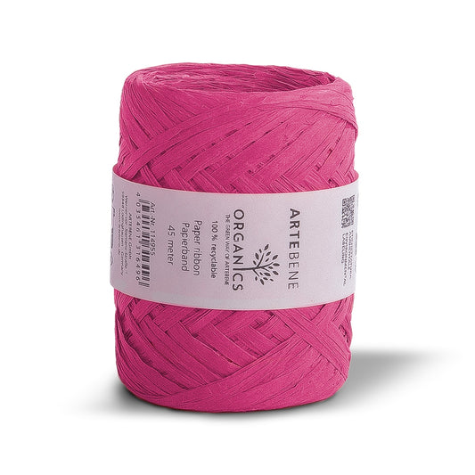 Ribbon | Crepe Paper | 45m Hot Pink
