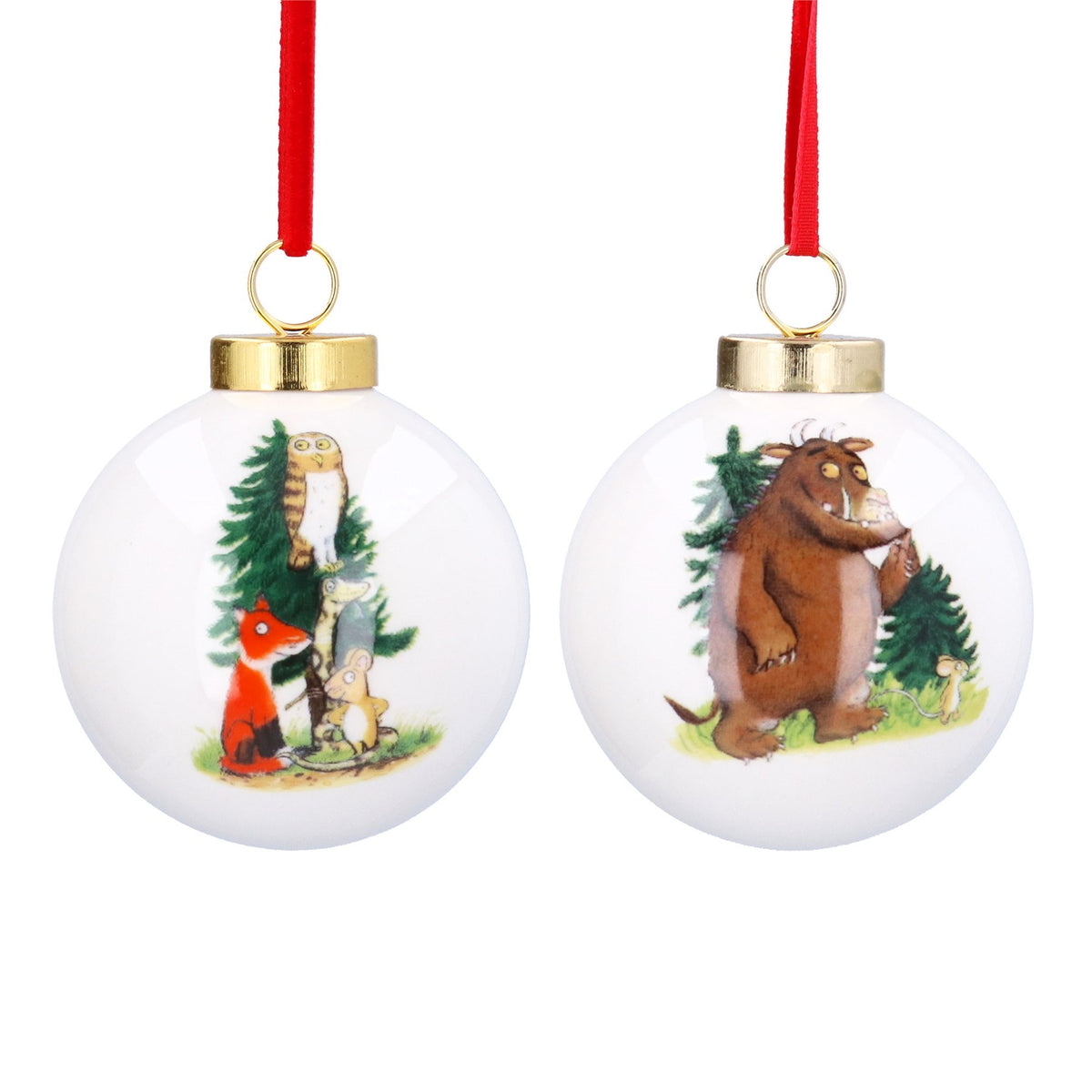 Ceramic 3D Ball Dec 6cm Gruffalo & Friends