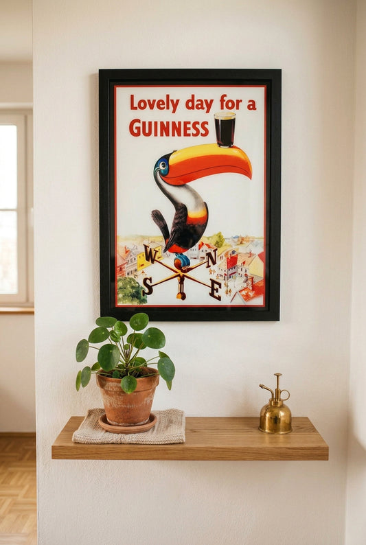 Lovely Day For A Guinness Framed Print 80cm x 60cm