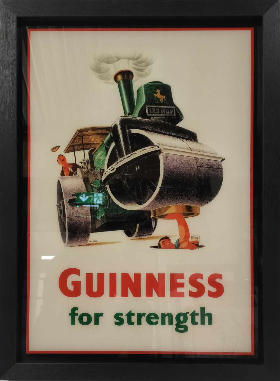 Guinness For Strength Framed Print 80cm x 60cm