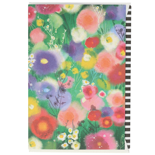 Greeting Card “Floral Meadow” Vibrant Watercolour Design