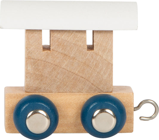 Personalised Name Train | Polar Train Car Snow White & Natural