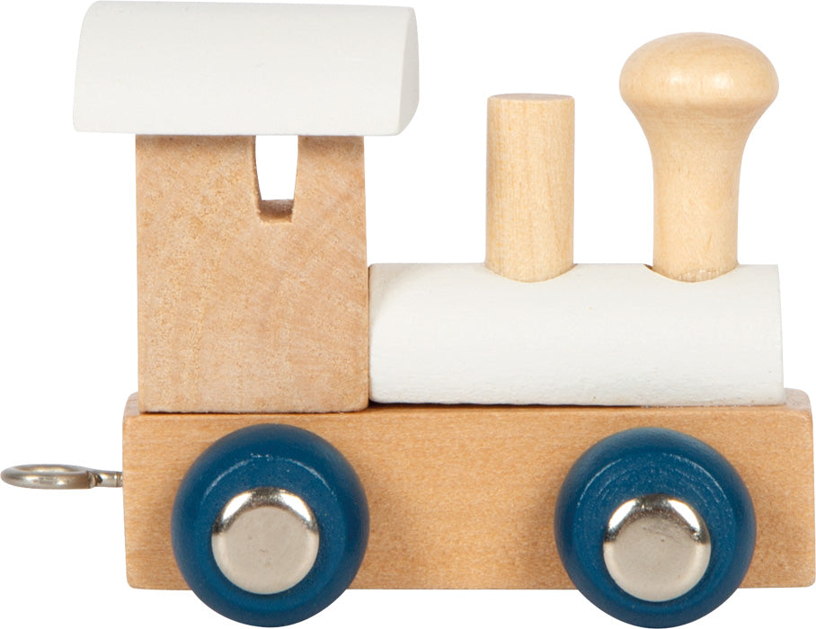 Personalised Name Train | Polar Engine Snow White & Natural