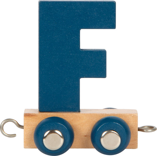 Polar Train | Letter F | Slate Blue