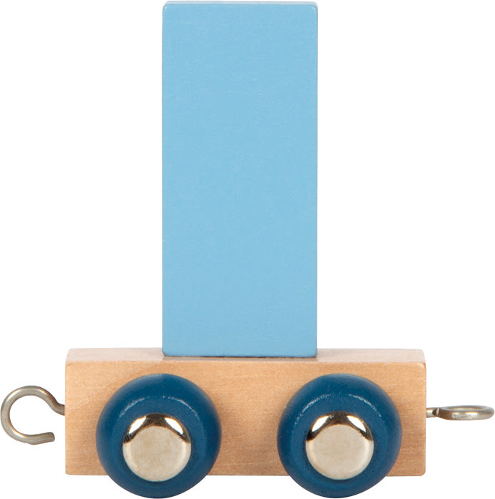 Polar Train | Letter I | Ice Blue