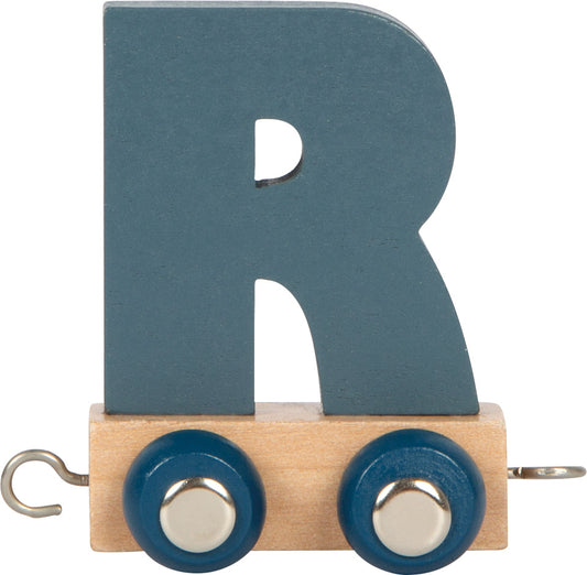 Polar Train | Letter R | Slate Blue