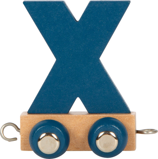 Polar Train | Letter X | Slate Blue
