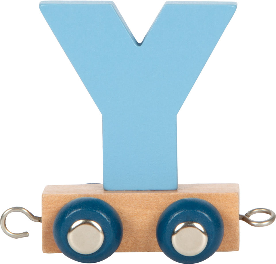 Polar Train | Letter Y | Ice Blue