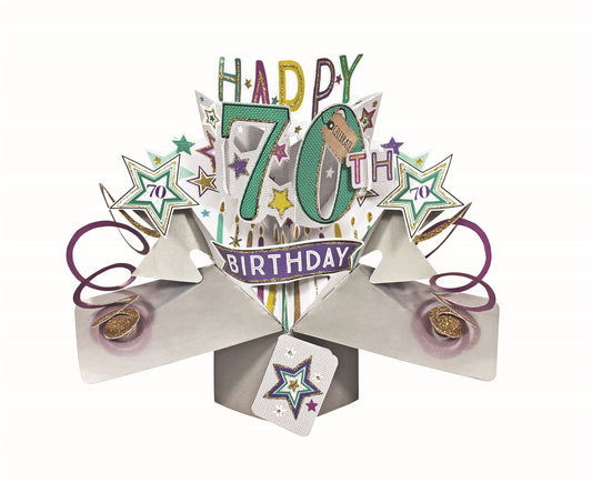 Popup 70th Birthday | Stars