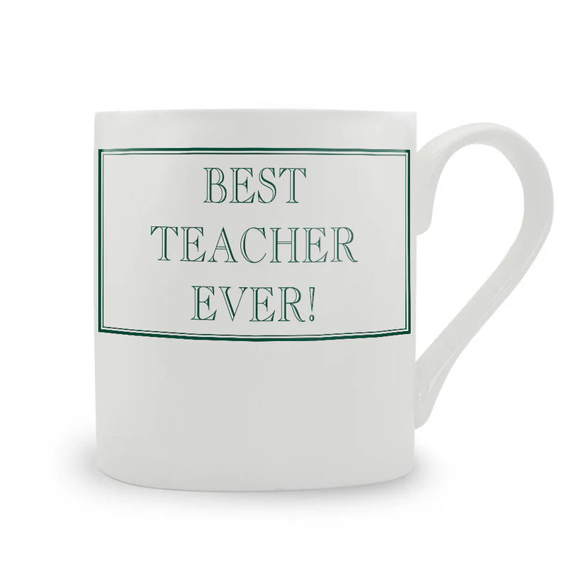 Best Teacher Ever Mug | Green