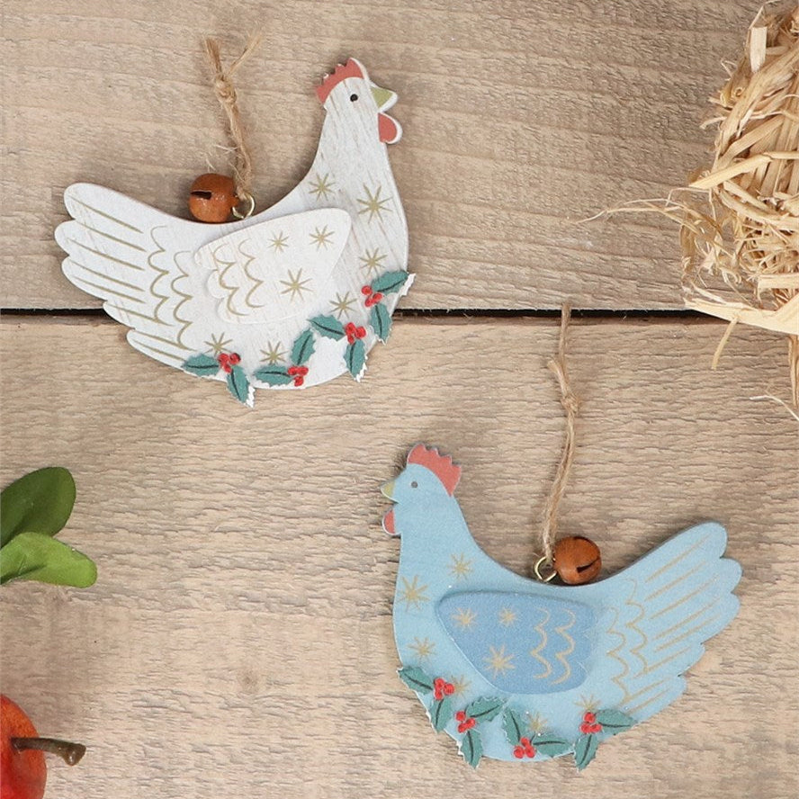 New England Style | Wood Decorations | Hen