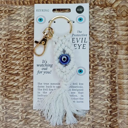 Evil eye keyring