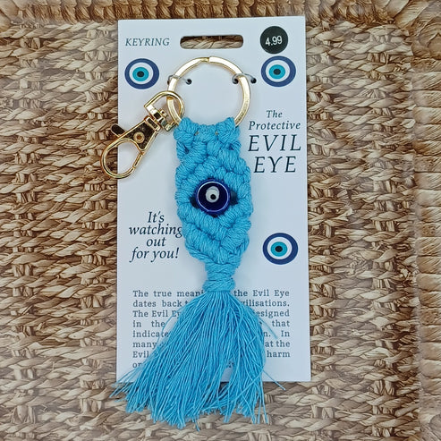 Evil eye keyring