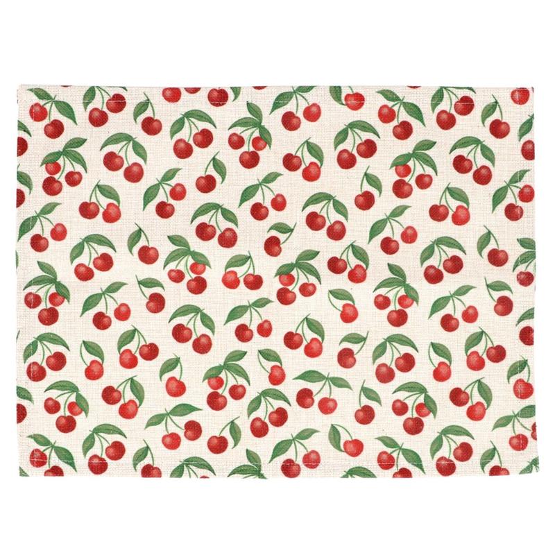 Cherries Fabric Placemat