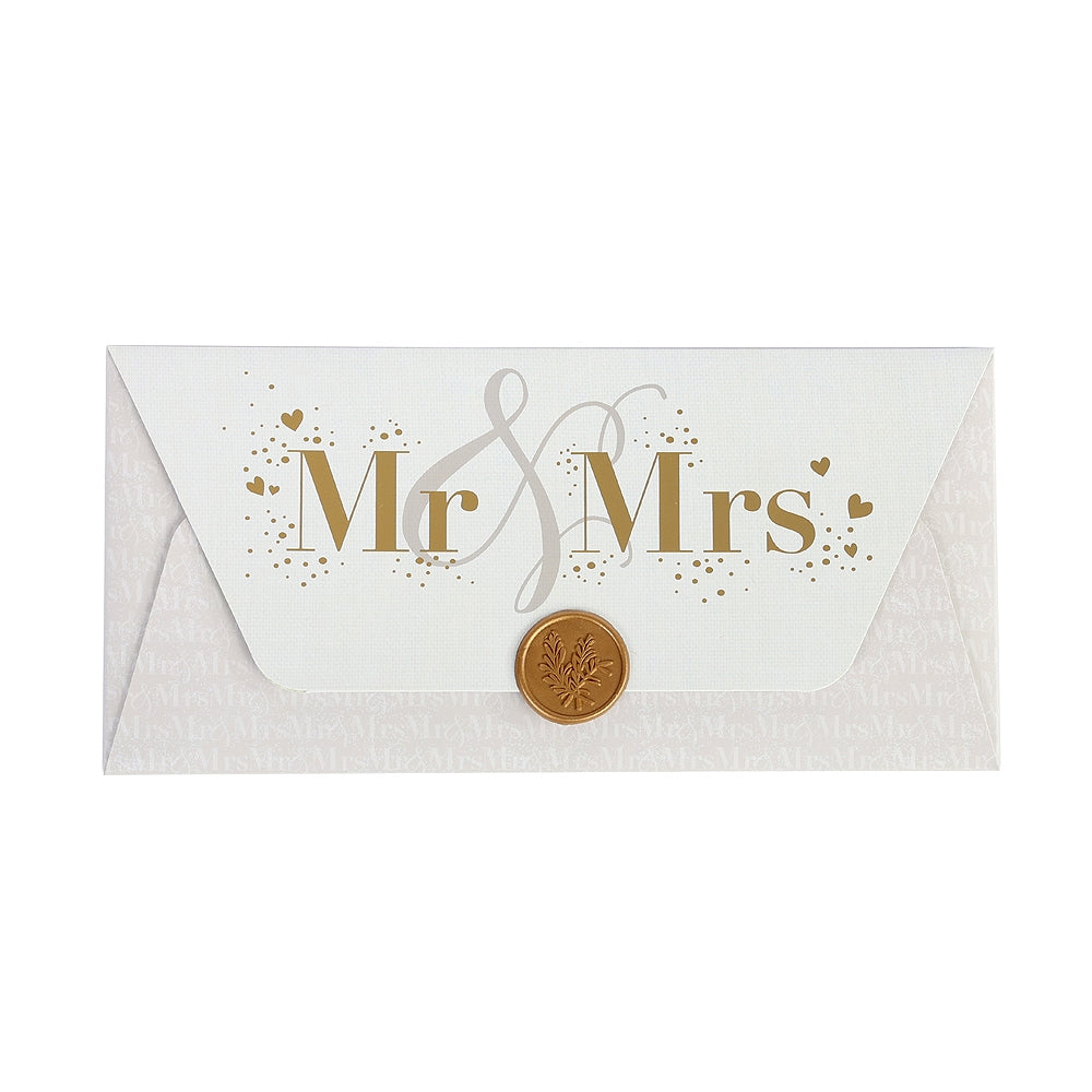 Gift Envelope Mr. & Mrs. (Voucher Envelope | 23x11cm)