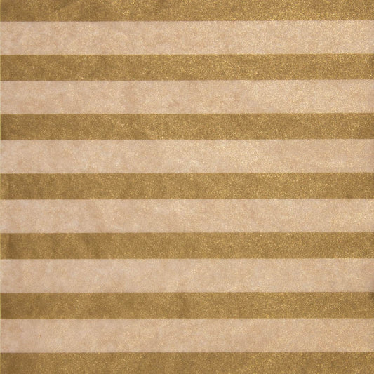 Tissue Paper | 50x76cm | 3 sheets | Natural/Gold