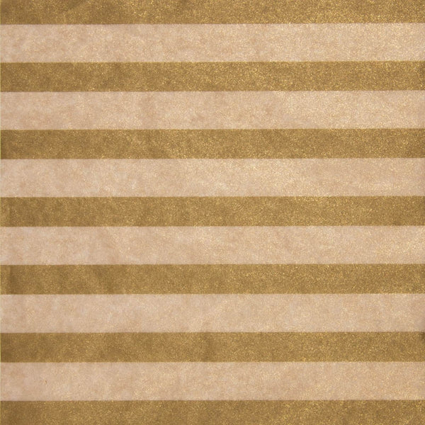 Tissue Paper | 50x76cm | 3 sheets | Natural/Gold