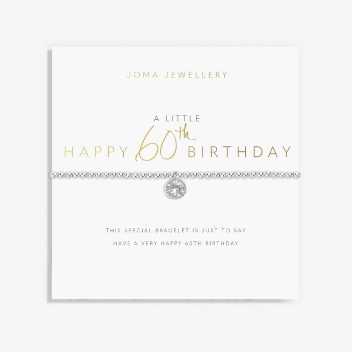 Joma Jewellery | A Little Happy 60th Birthday Bracelet