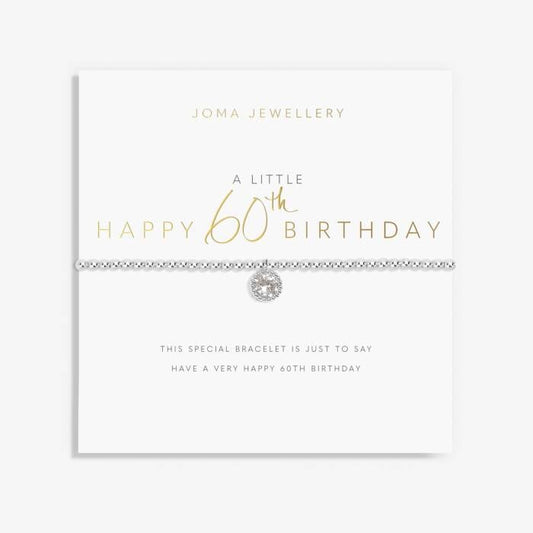 Joma Jewellery | A Little Happy 60th Birthday Bracelet