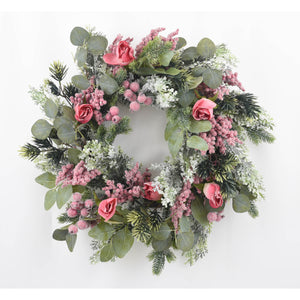 WINTER BLUSH WREATH | 55CM