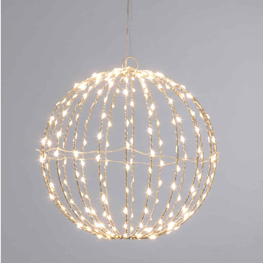 WARM WHITE 30CM TWINKLING DEWDROP BALL