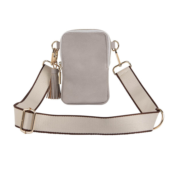 MAJOIE Celly Bag | Taupe | 10x16x2cm