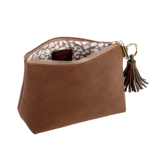 MAJOIE Cosmetic Pouch Chocolate Large