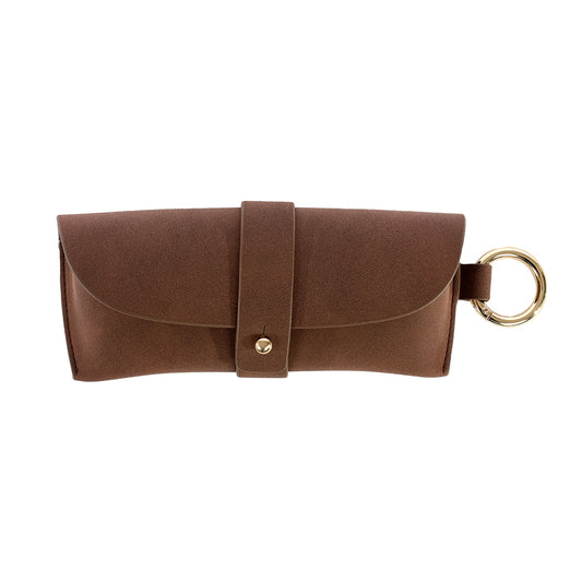 MAJOIE Glasses Case Chocolate